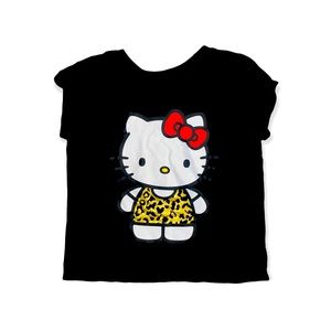 Hello kitty top girls 12/women’s small over sized fit
